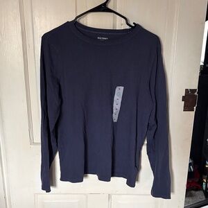 Old Navy Dark Blue Long Sleeve Top